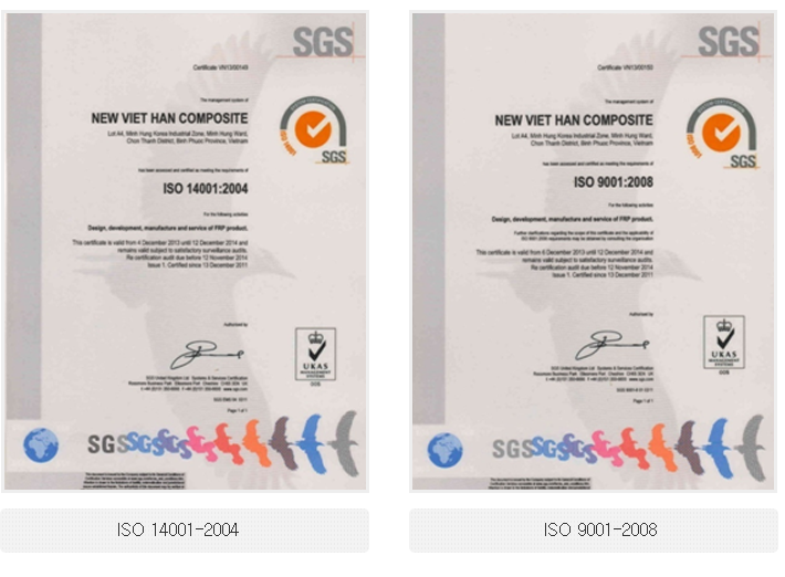 Certificates